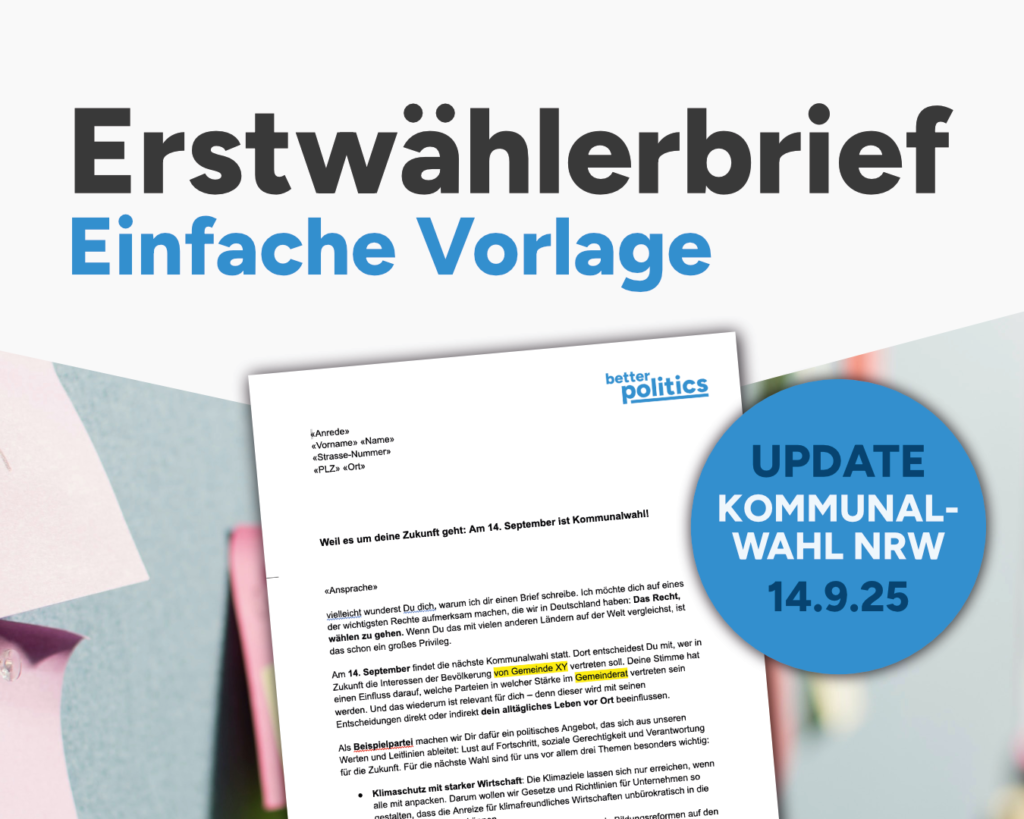 erstwählerbrief vorlage